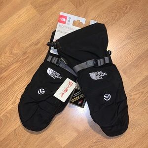 NWT The North Face Mountain Guide Mitts, Large